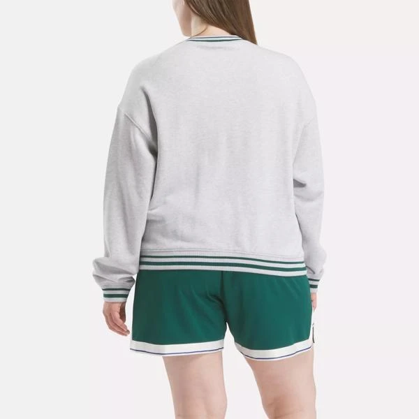 Reebok Embroidered Crewneck Sweatshirt (Plus Size) 3