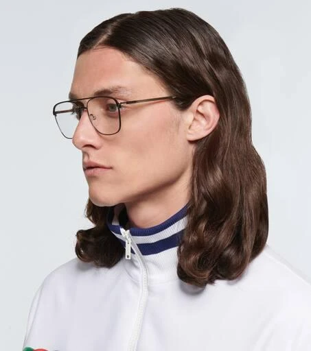 Gucci Navigator-frame glasses 3