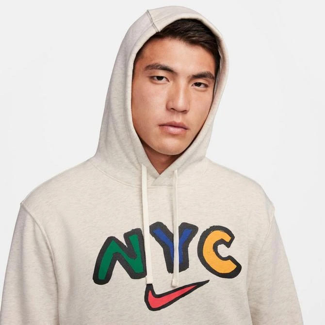 NIKE Men's Nike Sportswear Club Fleece NYC Local Pullover Hoodie 4