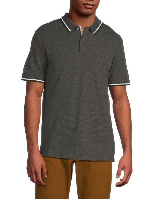 Ben Sherman Solid Short Sleeve Polo 1