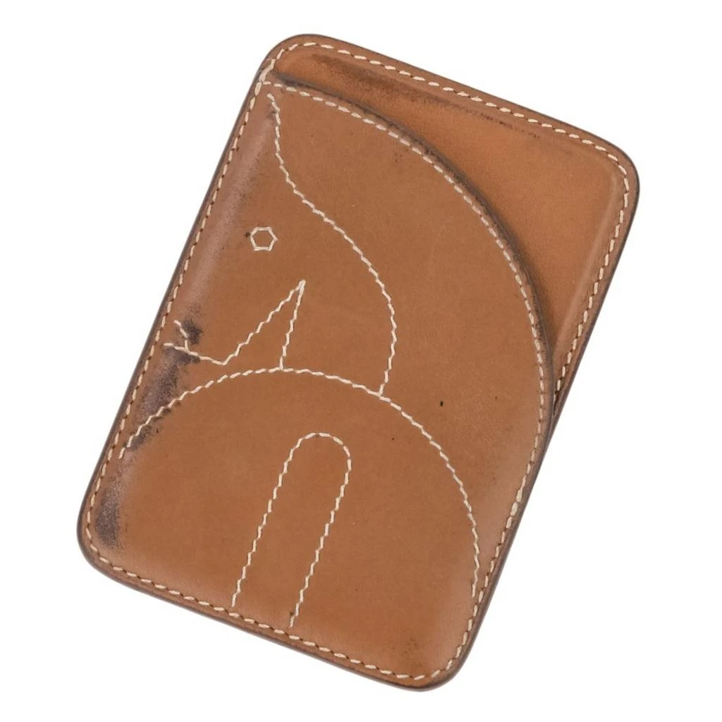 Hermes Leather Card Case (Pre-Owned)