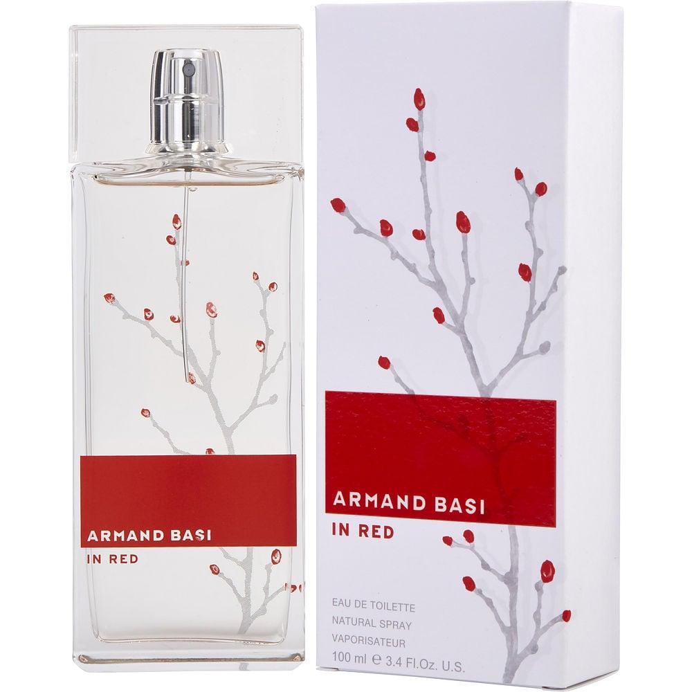 ARMAND BASI In Red By  Edt Spray 3.4 Oz Women