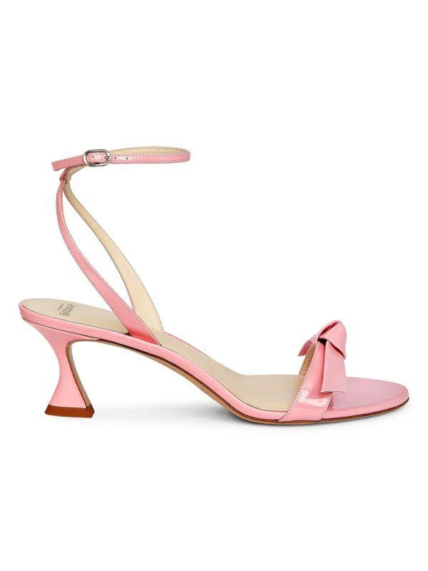 Alexandre Birman Clarita Bell 60MM Patent Leather Sandals 1