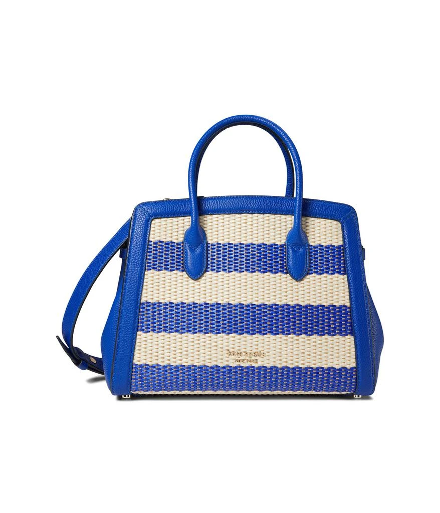 Kate Spade New York Knott Striped Woven Fabric Medium Satchel 1