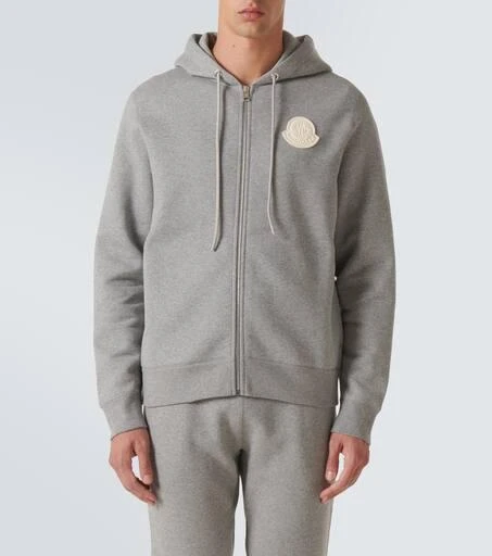 Moncler Cotton zip-up hoodie 3