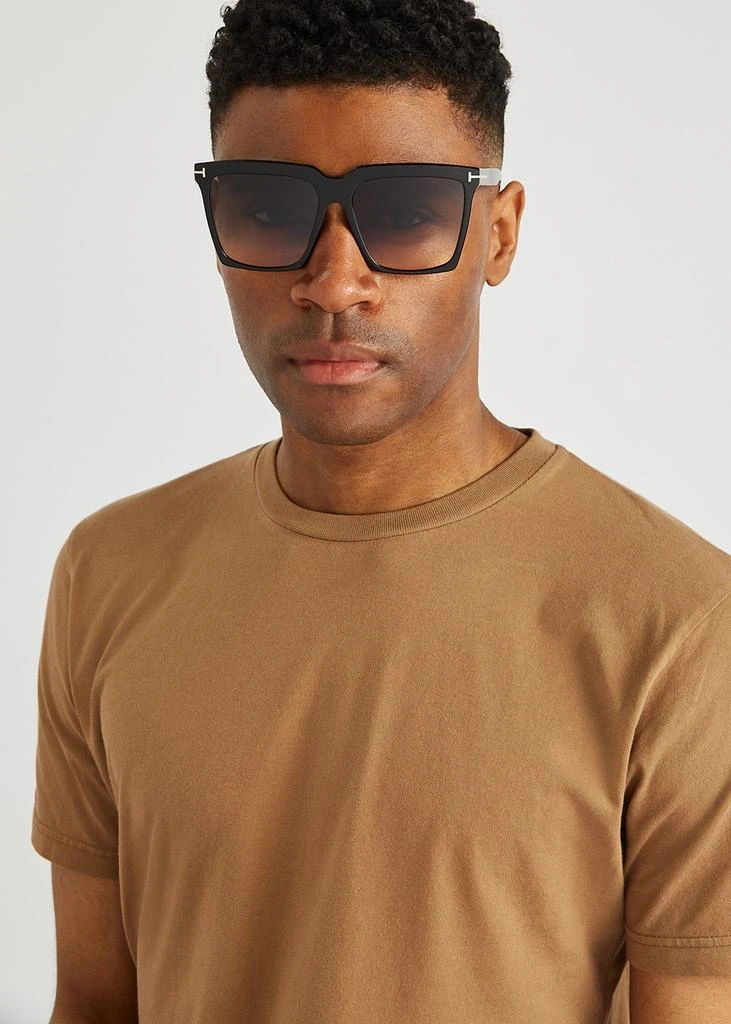 Tom Ford Sabrina black square-frame sunglasses 5