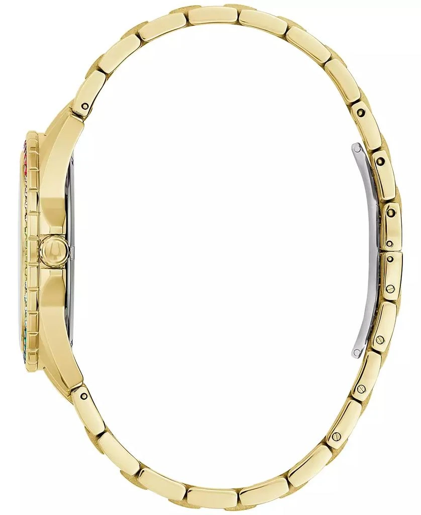 Bulova Men's Classic Phantom Gold-Tone Stainless Steel Bracelet Watch 40mm 2