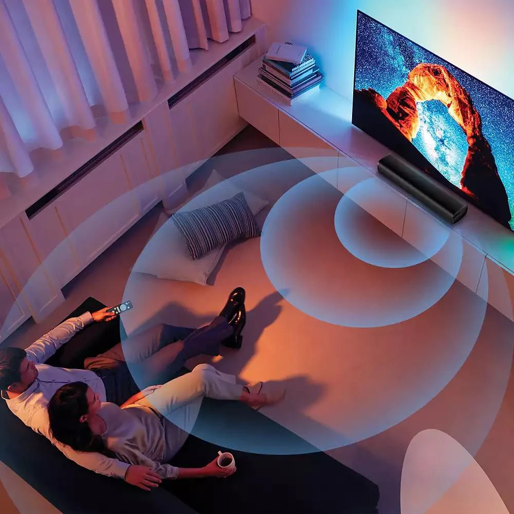 Cowin TV Sound Bar Bluetooth Surround Sound 17Inch 5