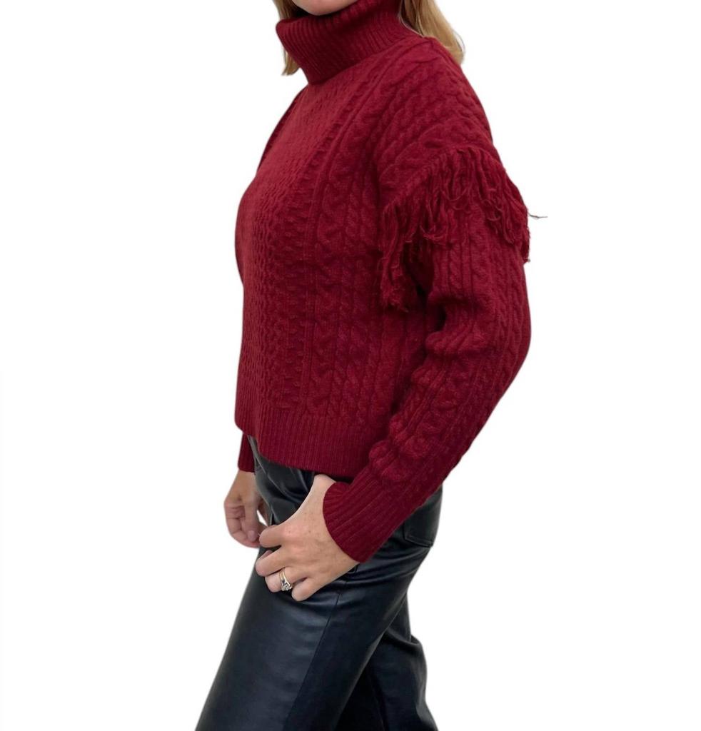 Dress Forum Dress Forum - Meet In The Middle Fringe Sleeve Sweater
