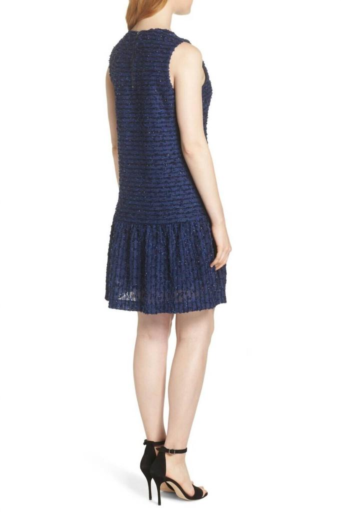 Chelsea28 Chelsea28 - Sparkle Sleeveless Above Knee Ruffle Hem Dress