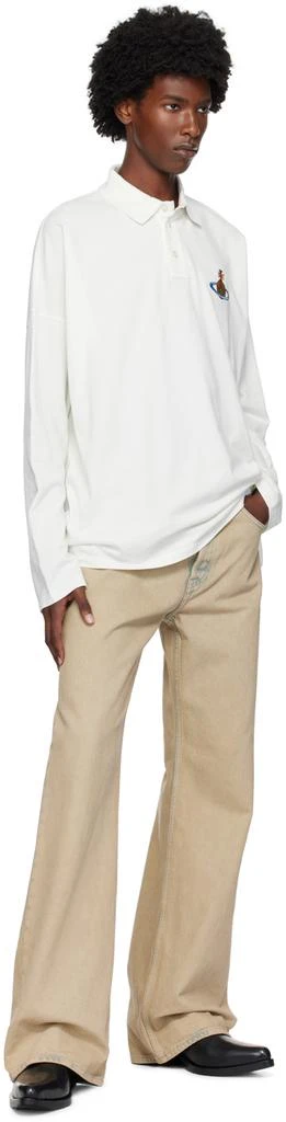 Vivienne Westwood White Oversized Polo 4