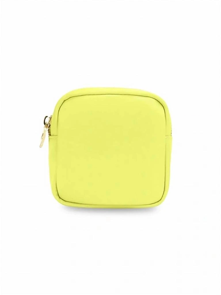 Stoney Clover Lane Classic Mini Pouch In Lime 1