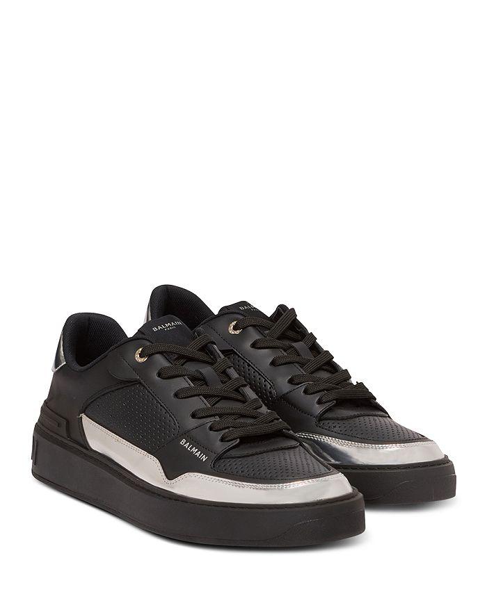 【関税込み】B-Dr4g0n Sneakers - Balmain - Synthetic Leather B-Dr4g0n Sneakers - Balmain - Synthetic Leather - Blue