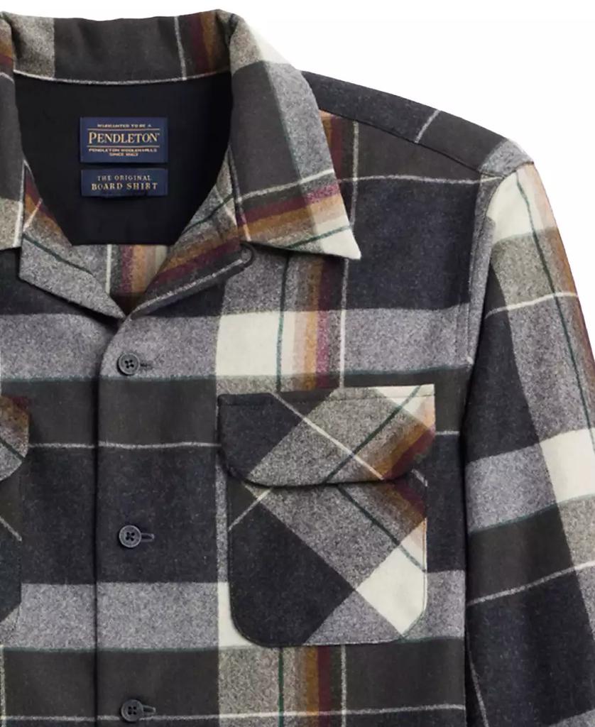 Pendleton Men's Long Sleeve Wool Board Shirt