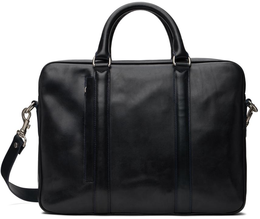 Officine Creative Black Quentin 010 Briefcase