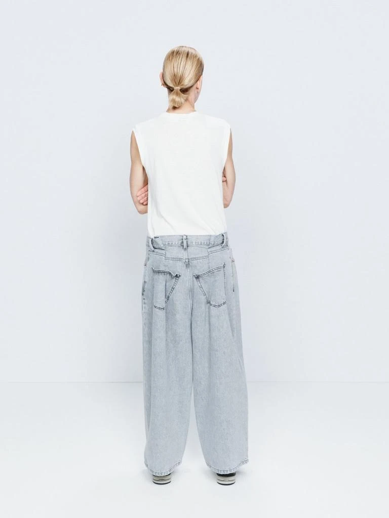 Raey Extra Fold organic-cotton wide-leg jeans 3