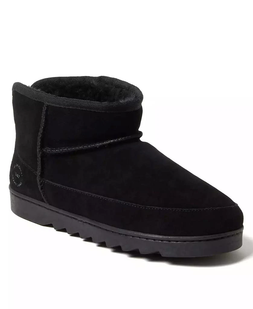 Dear Foams Gretchen Genuine Suede Mini Bootie 1