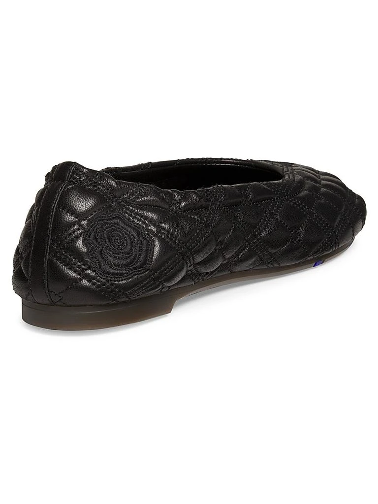 Burberry Sadler Quilted Leather Ballerina Flats 3