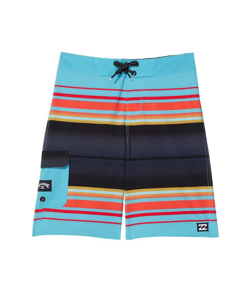 Billabong Kids All Day Stripe Pro Boardshorts (Big Kids) 1