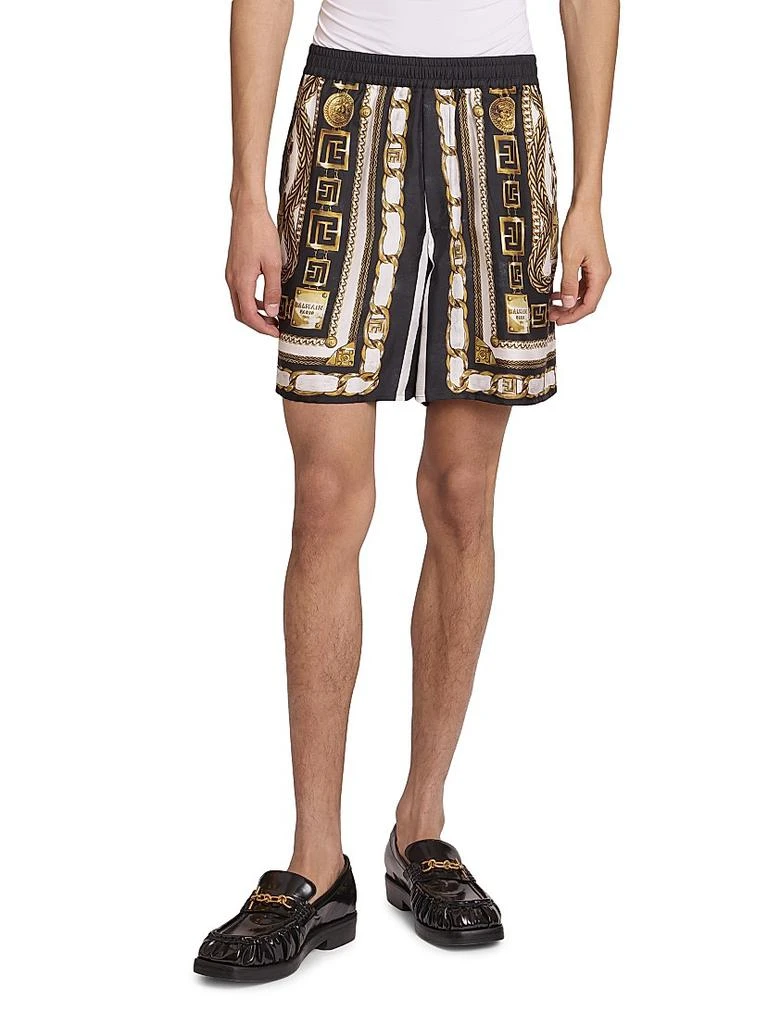 Balmain Foulard Printed Shorts 3