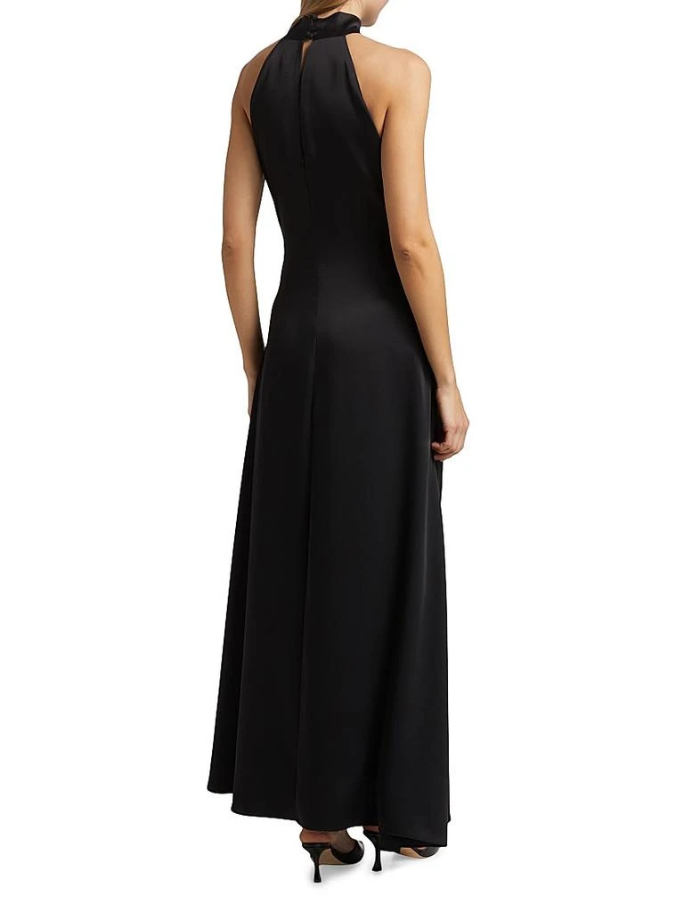 Toccin Jocelyn Satin Tie- Front Maxi Dress - Dresses & Skirts - Free  Shipping - BeyondStyle