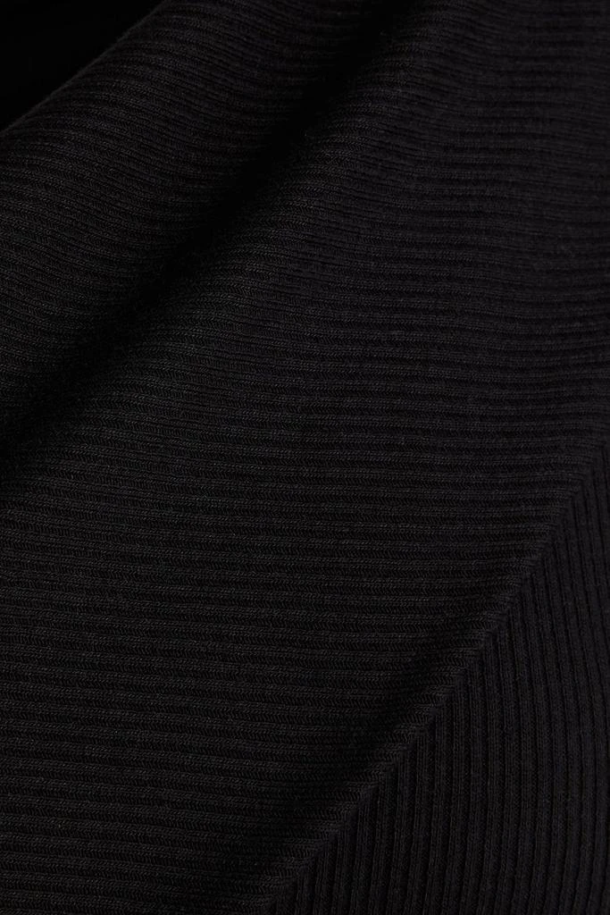 The Range One-shoulder ribbed TENCEL™ Lyocell-blend jersey top 4