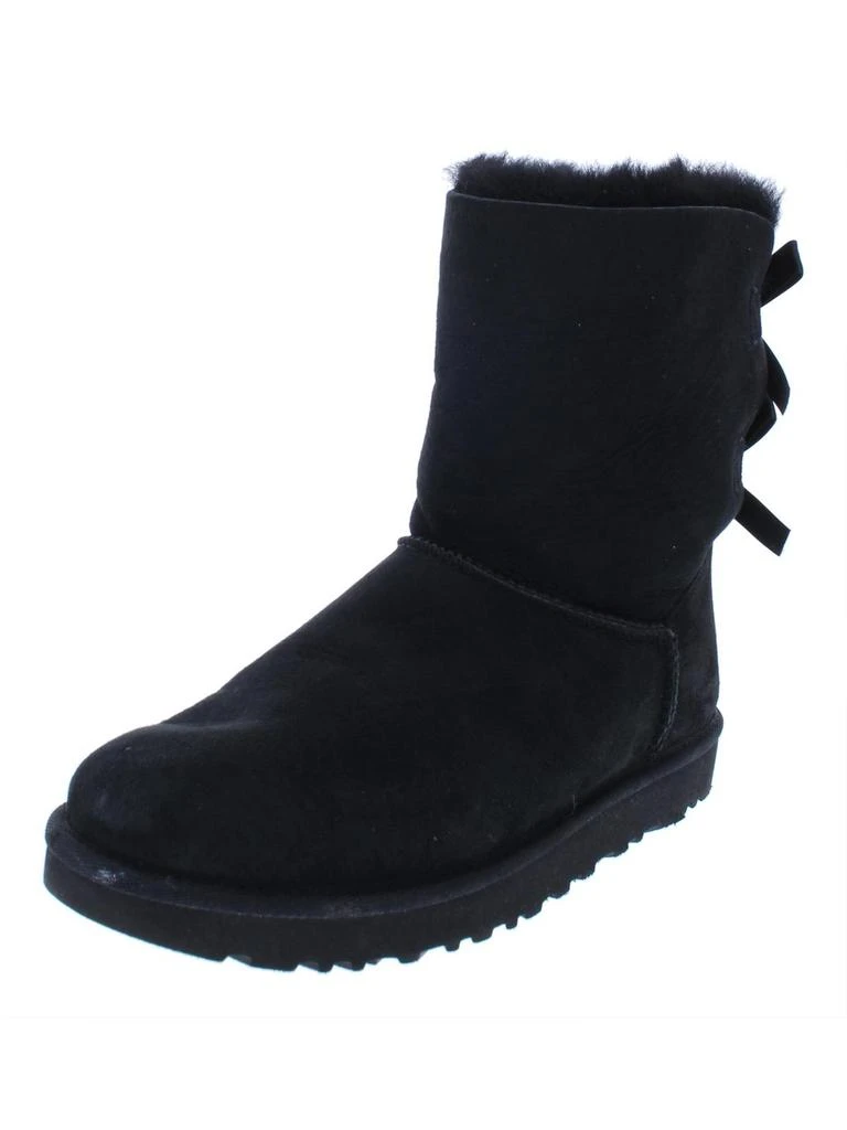 UGG Bailey Bow II Womens Suede Shearling Winter Boots 5