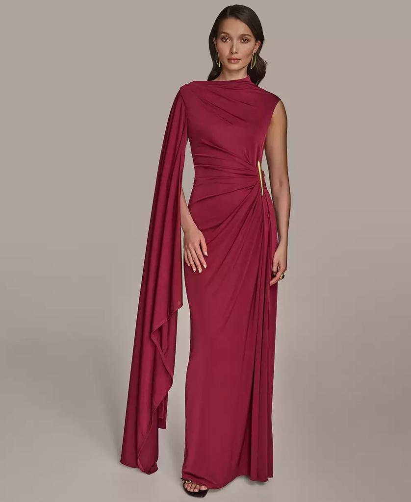 Donna Karan Women's Jewel-Neck Embellished Gown - Free