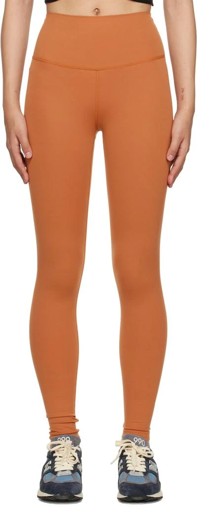 Splits59 Orange Sprint Rigor Leggings 1