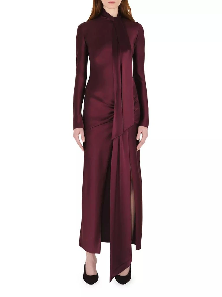 Galvan Emilie Tie-Front Maxi-Dress 1