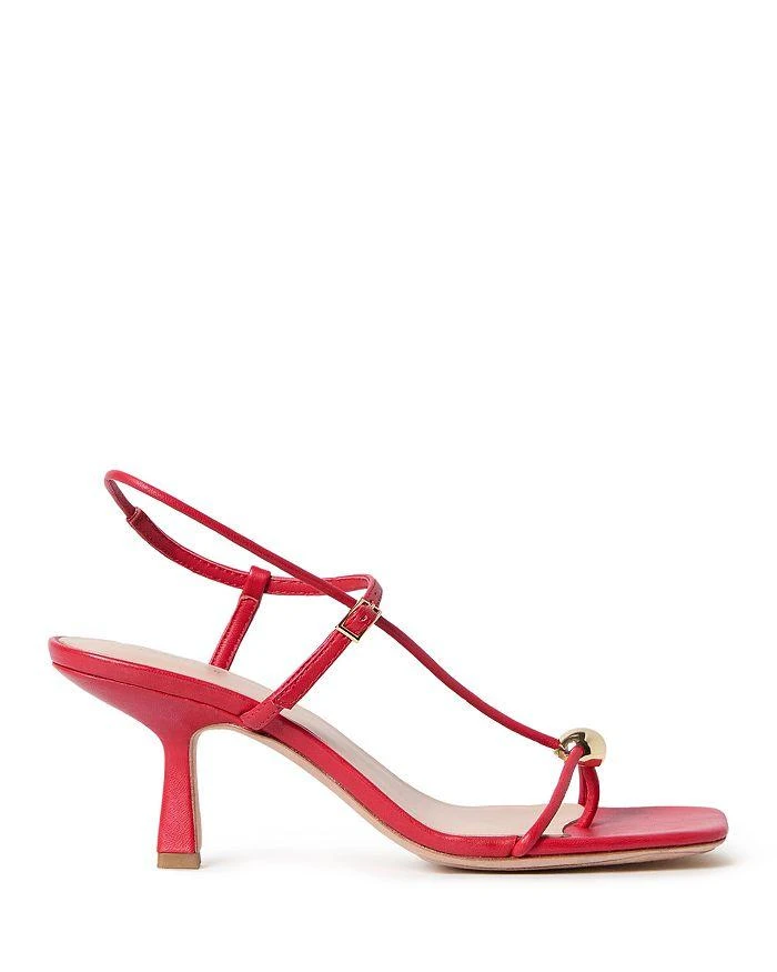 Loeffler Randall Women's Strappy Embellished High Heel Sandals 3