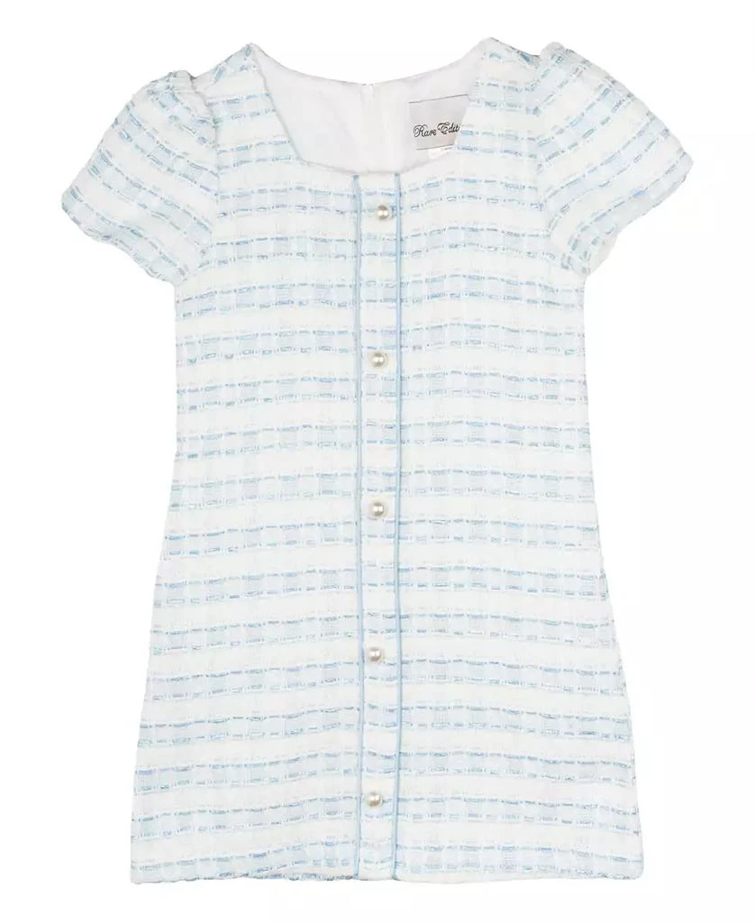Rare Editions Toddler and Little Girls Tweed Social Dress 1
