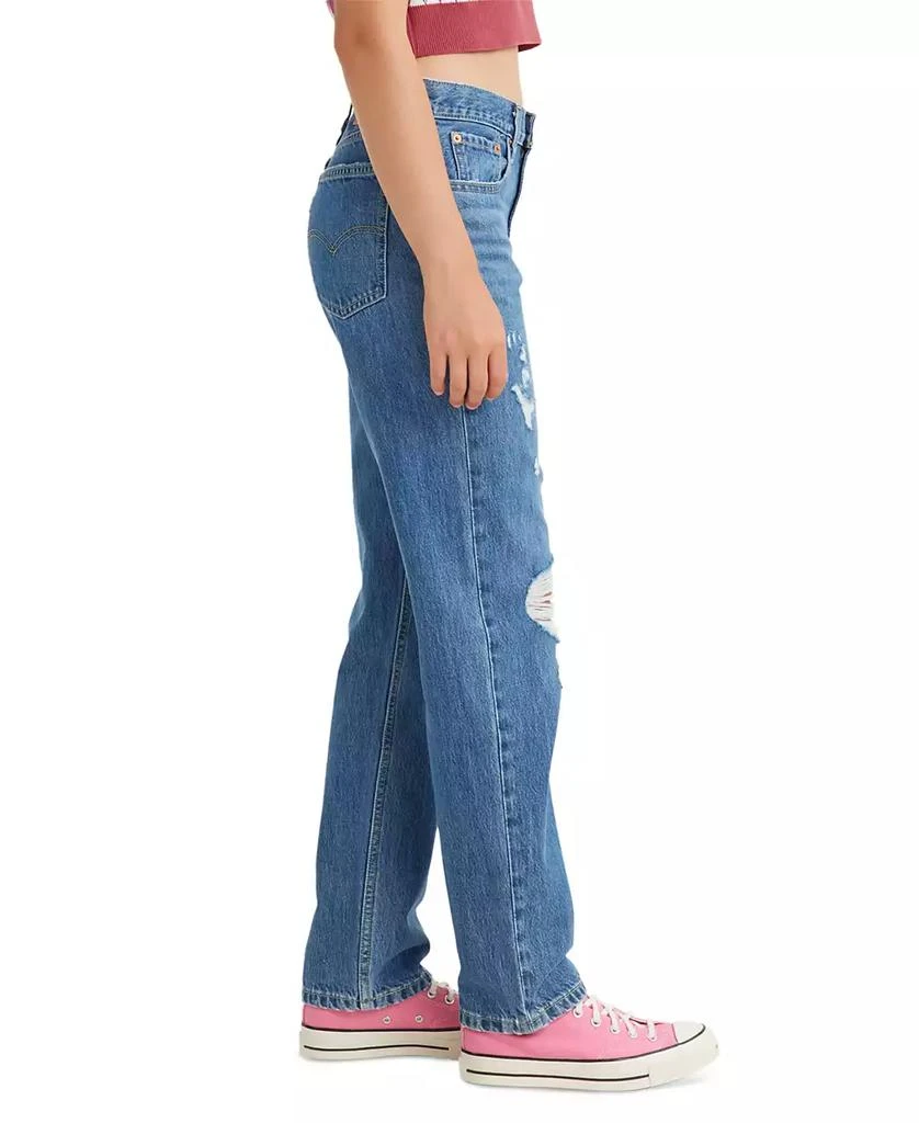 Levi's Low Pro Classic Straight-Leg High Rise Jeans 3