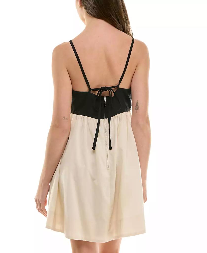 ROW A Juniors' Emma Colorblocked Babydoll Dress