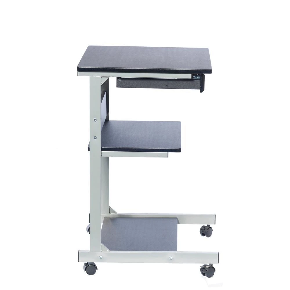 Techni Mobili Rolling Laptop Cart with Storage. Color: Graphite 4
