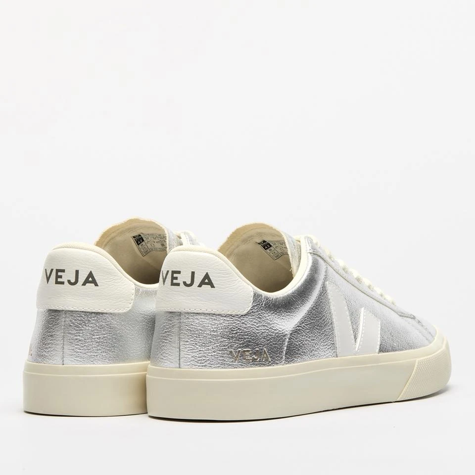 Veja VEJA WOMEN'S CAMPO CHROME-FREE LEATHER TRAINERS 3