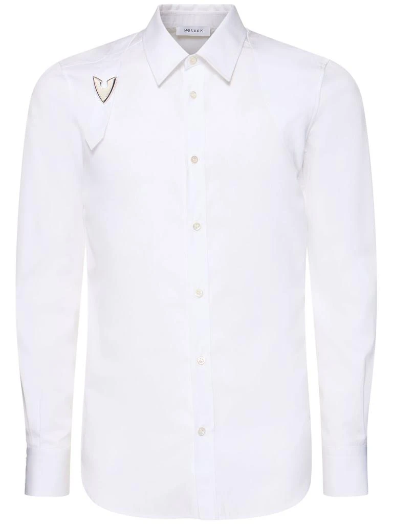 Alexander McQueen Harness Buckle Cotton Shirt 1