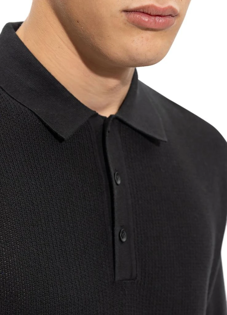 RAG & BONE Ribbed polo shirt 4