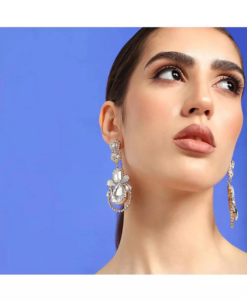 SOHI Rhinestones Drop Earrings 3