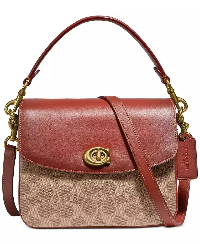 Coach Coated Canvas Signature Cassie Crossbody 1