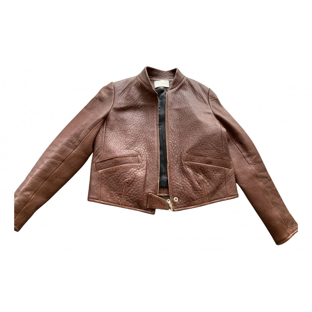 Sandro Sandro Leather biker jacket 1