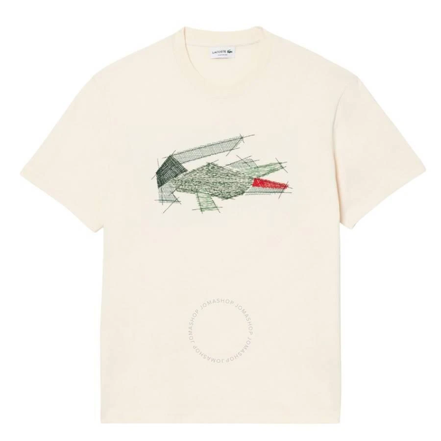 Lacoste Crocodile Graphic Cotton T-Shirt 1