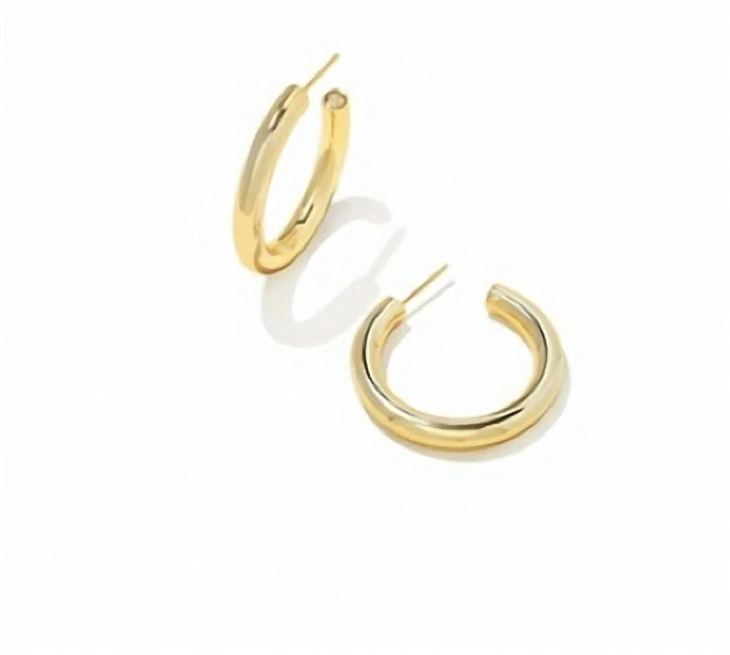 Kendra Scott Colette Hoop Earrings In Gold