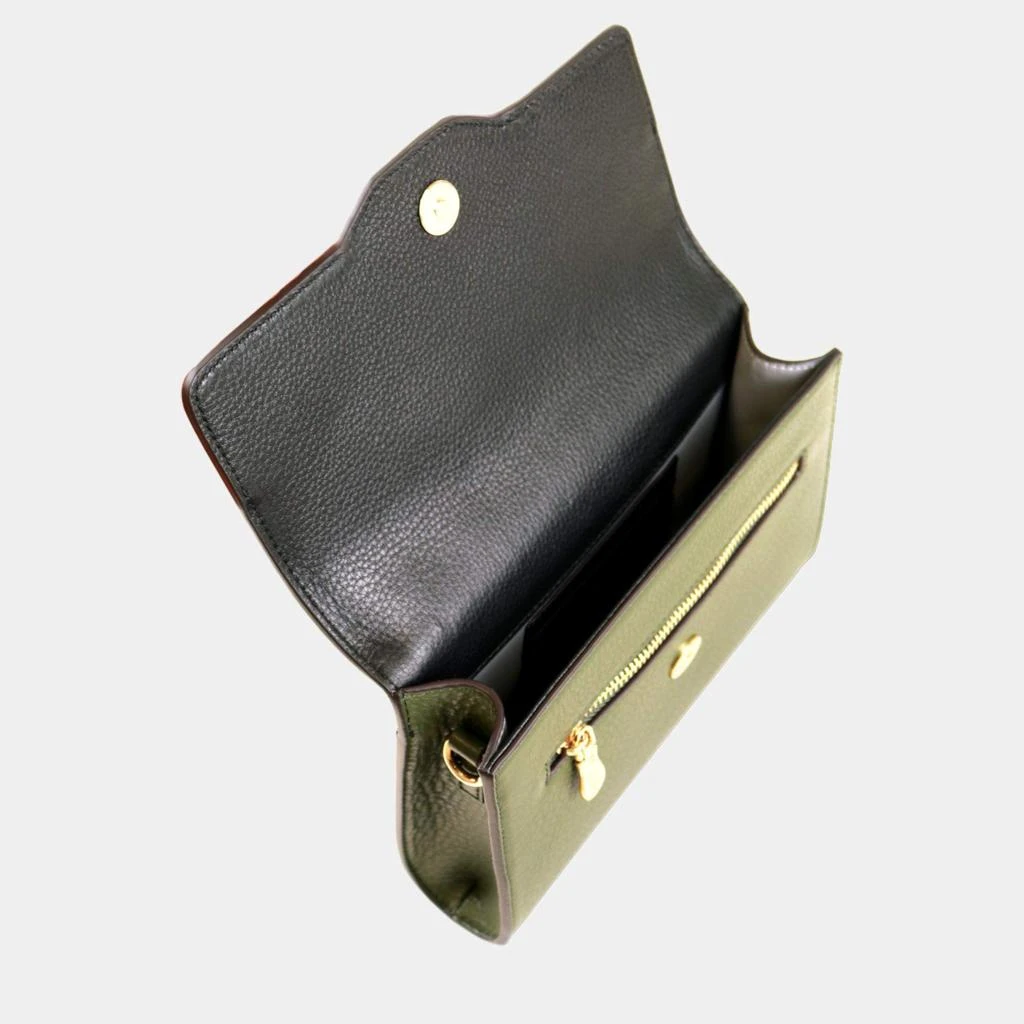 Charriol Charriol Green Leather Forever Crossbody 4