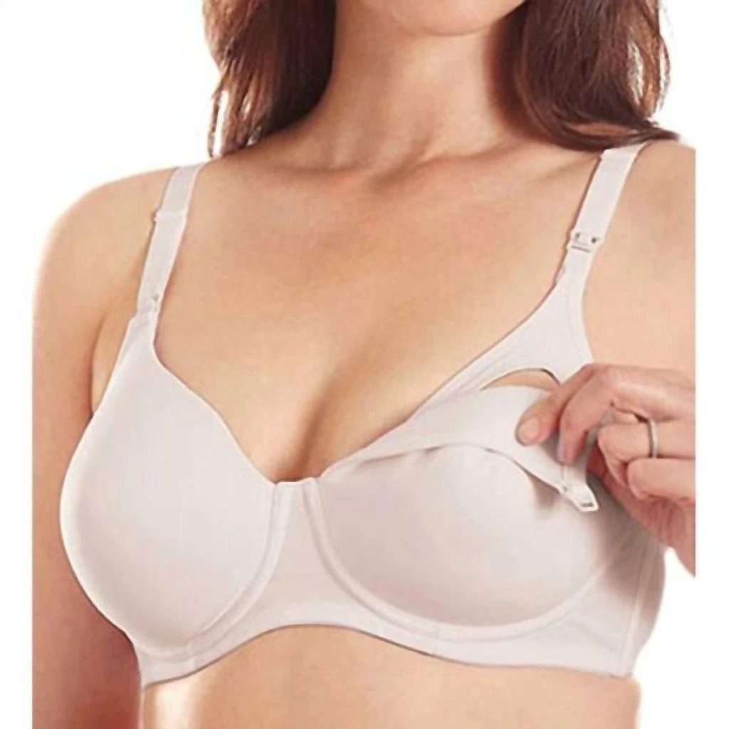 Leading Lady Molded Stretch Pad Nursing Bra 1