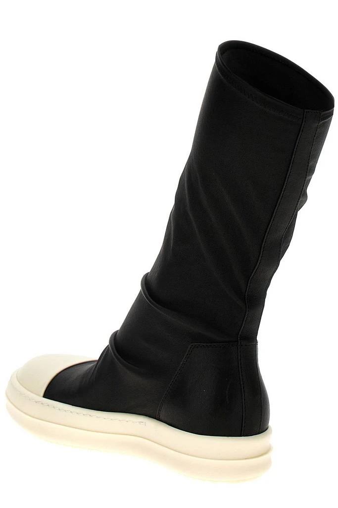 Rick Owens Rick Owens Round Toe Slip-On Sneakers 3