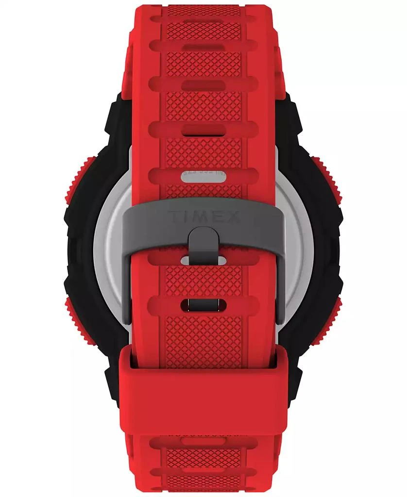 Timex Men's UFC Rumble Digital Red Polyurethane Strap 50mm Round Watch 4