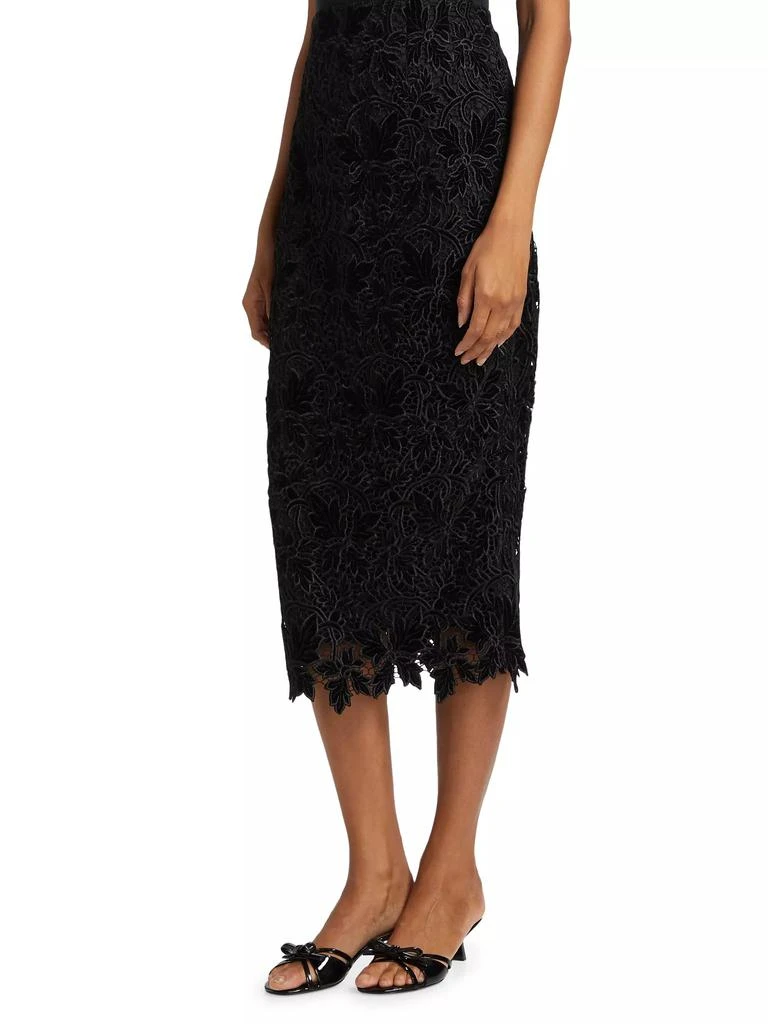 Cara Cara Sienna Floral Lace Midi-Skirt 4