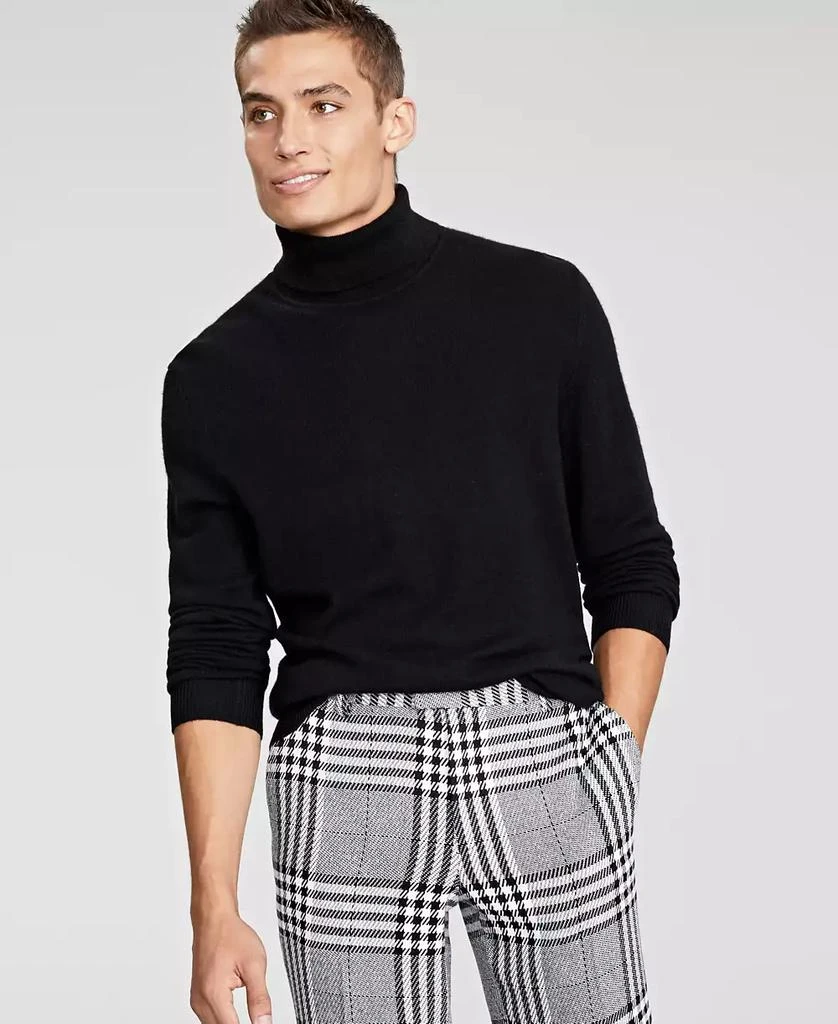 Club Room Men's Cashmere Turtleneck Sweater, Created for Macy's 1