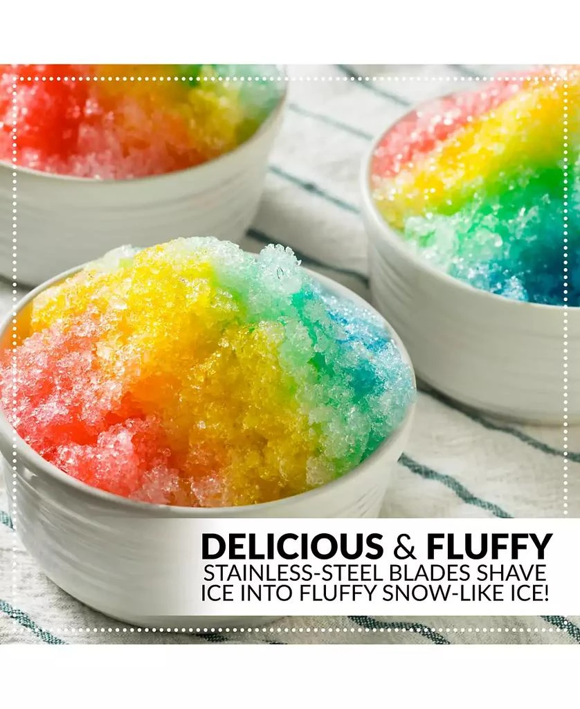 Nostalgia ESHVICE2HSI Electric Shave Ice & Snow Cone Maker 6